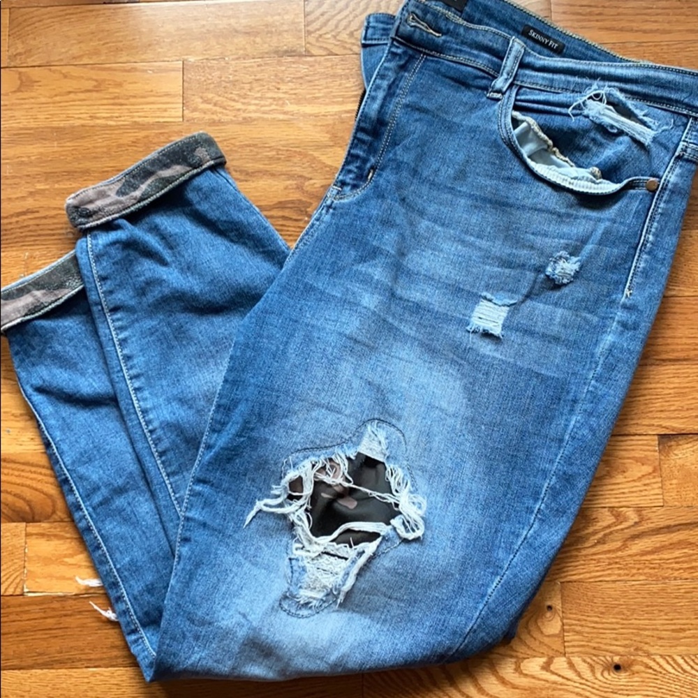 Judy Blue Camo Skinny Fit Jeans